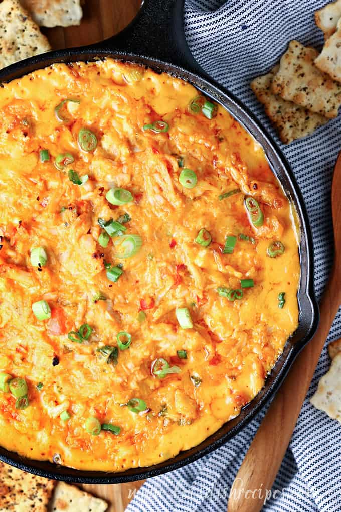 Easy Honey Sriracha Chicken Dip: Skillet or Slow Cooker